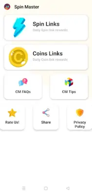 Spin Master -Coin Master Spins android App screenshot 1